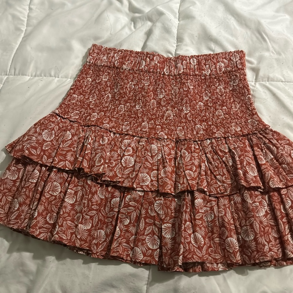 Loft smocked skirt sz small
